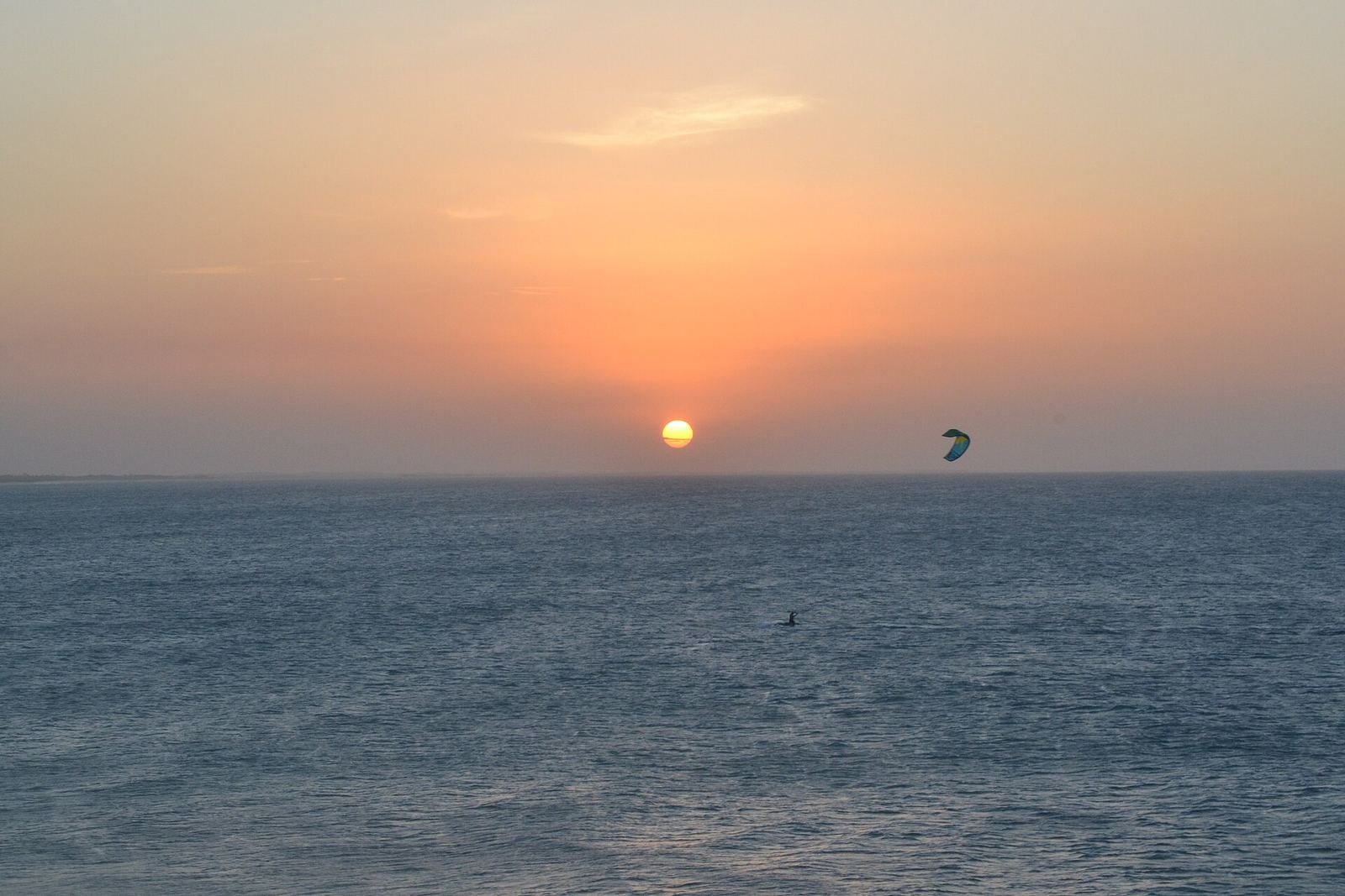 La gran duna de Jericoacoara al atardecer